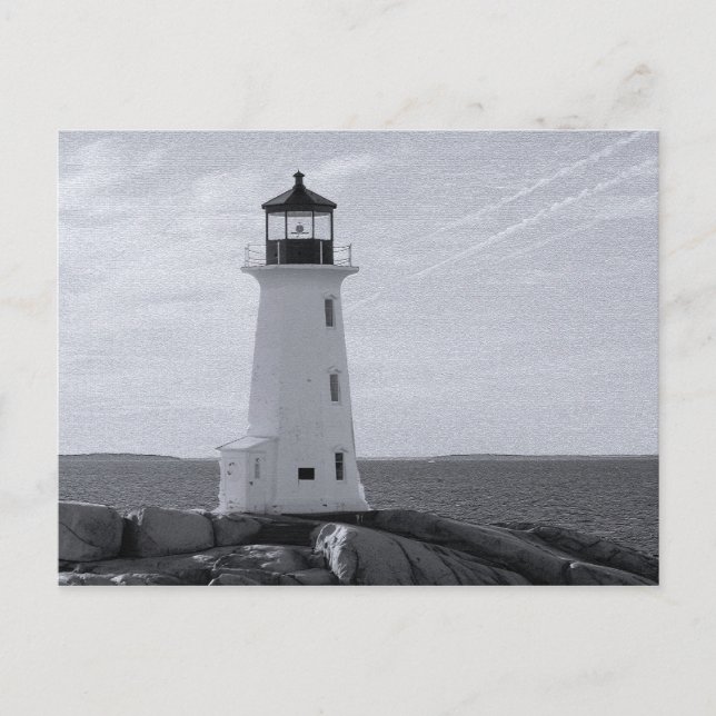Carte postale Peggy's Cove Lighthouse (Devant)