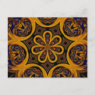 Carte postale peigne