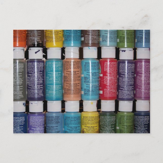 Carte Postale peindre ! ! ! (Devant)