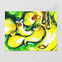 Peinture Abstraite artisanale de Lord Ganesha