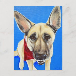 Carte Postale Peinture au pochoir