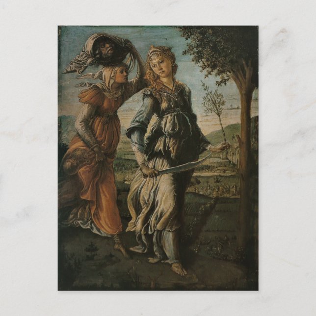 Carte Postale Peinture Botticelli Renaissance (Devant)