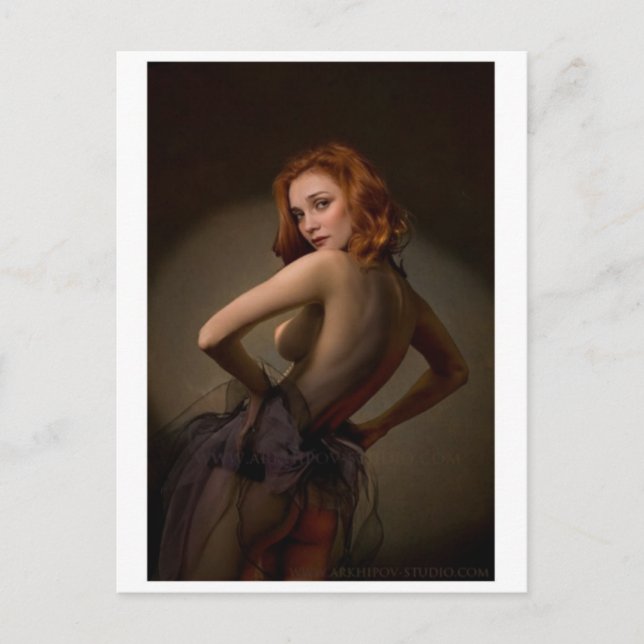 Carte postale Peinture classique (Devant)