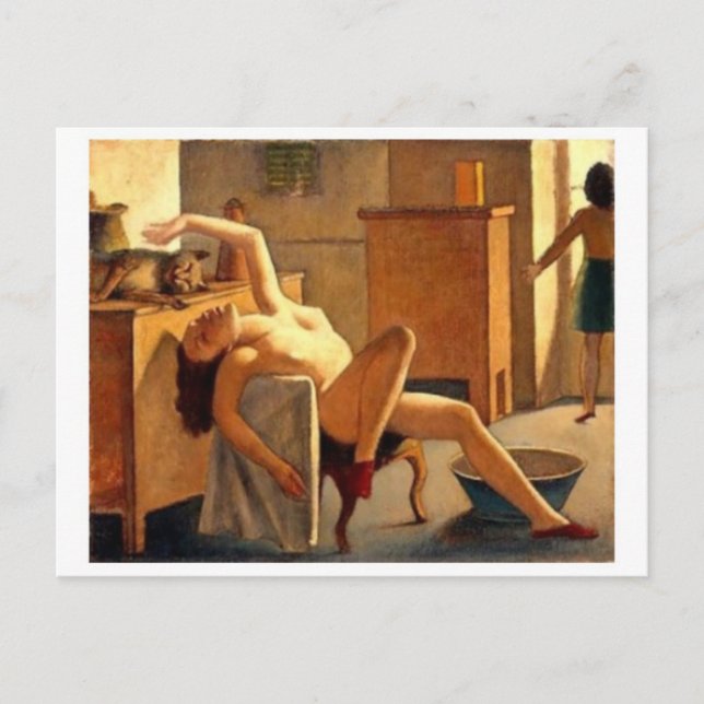 Carte postale Peinture classique (Devant)