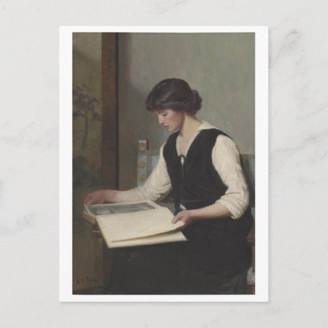 Carte postale Peinture classique (Devant)