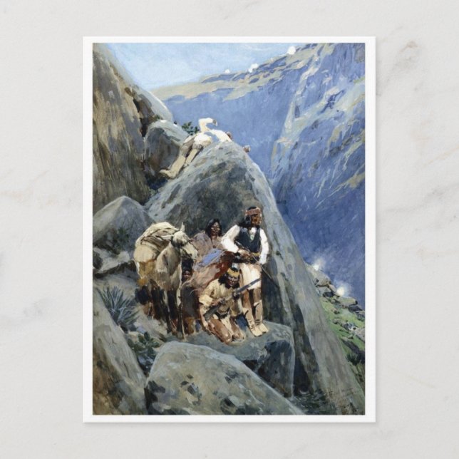 Carte postale Peinture classique (Devant)