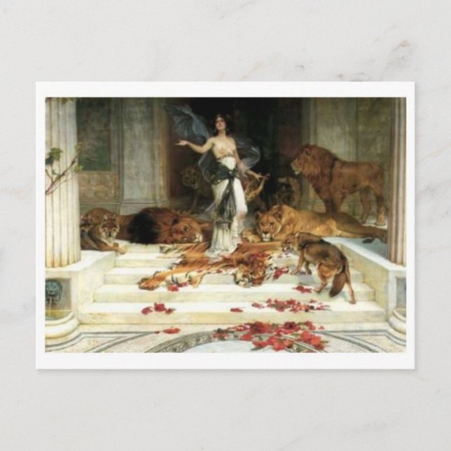 Carte postale Peinture classique (Devant)