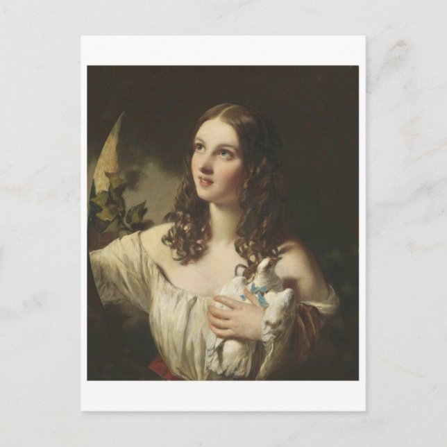 Carte postale Peinture classique (Devant)