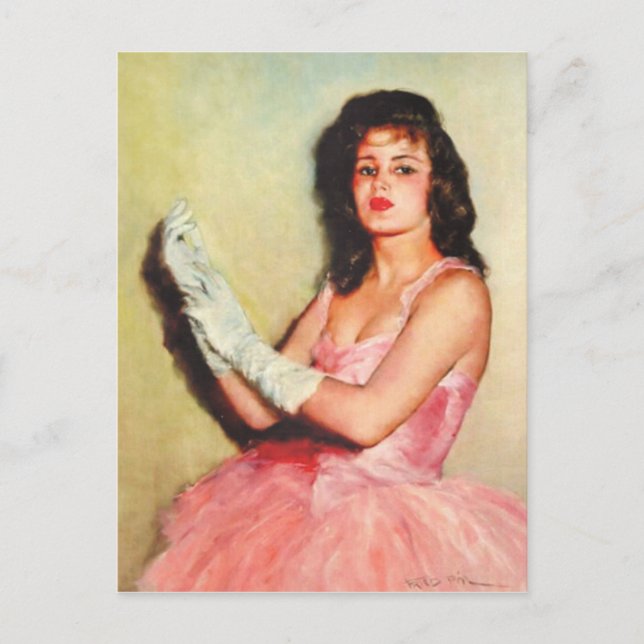 Carte postale Peinture classique (Devant)