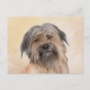 Carte Postale Peinture de berger pyrénéenne - Cute Original Chie