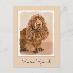 Carte Postale Peinture d'espagne de Sussex - jolie art original