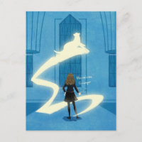 Peinture du Patronus d'Hermione Granger