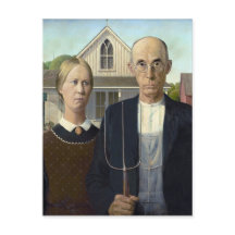 Peinture gothique américaine par Grant Wood