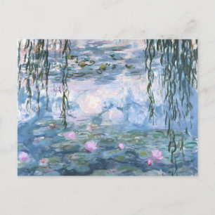 Carte Postale Peinture impressionniste de Claude Monet sur les n
