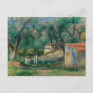 Carte Postale Peinture impressionniste de Renoir -