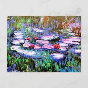 Carte Postale Peinture Monet, Los Nenufares (nénuphar)