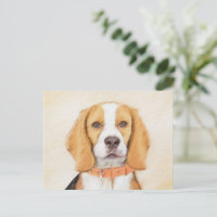 Peinture originale de chien de chasse Beagle Art a
