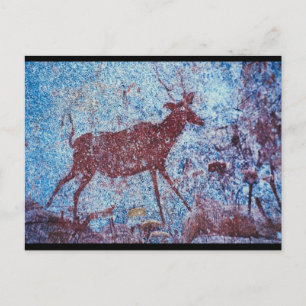 Carte Postale Peinture rupestre du Drakensberg