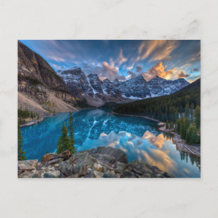 Carte Postale Peinture sur la Moraine