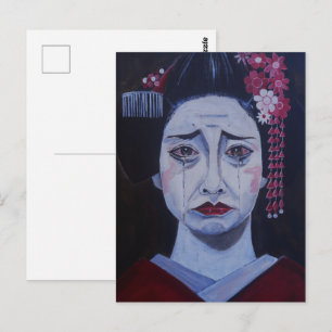 Carte Postale Peinture tristement belle d'Alfred Fox