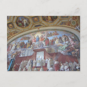 Carte Postale Peintures de plafond en fresque Rome