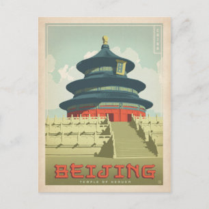 Carte Postale Pékin, Chine