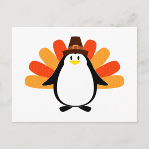 Carte Postale Pèlerin de pingouin Turquie mash-up