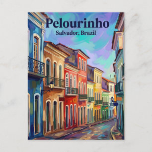 Carte Postale Pelourinho Brésil