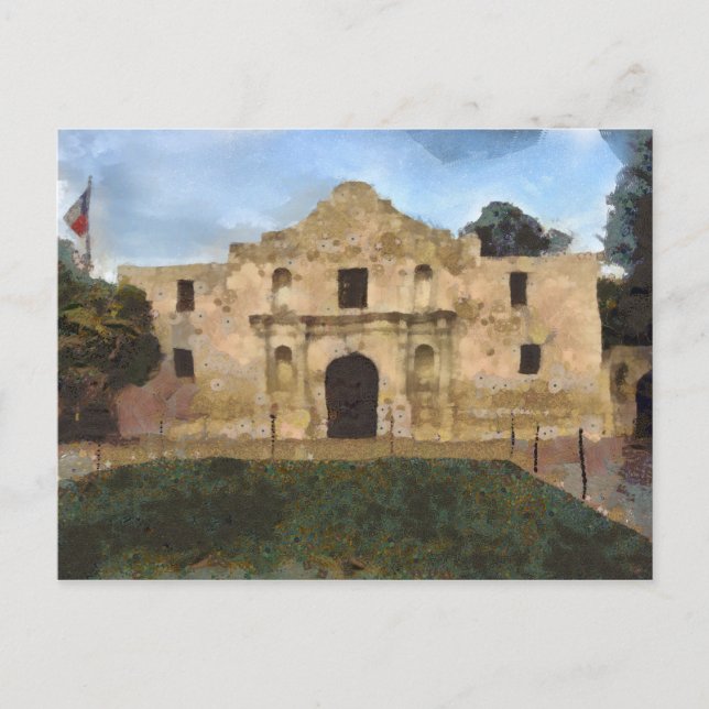 Carte Postale Pelouse d'Alamo (Devant)