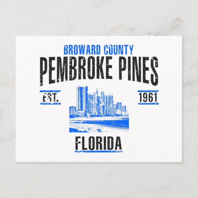 Carte Postale Pembroke Pines (Devant)