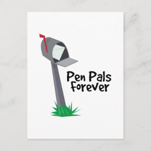 Carte Postale Pen Pals Forever