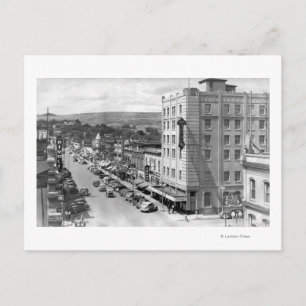 Carte Postale Pendleton, Oregon Main Street View Photographie