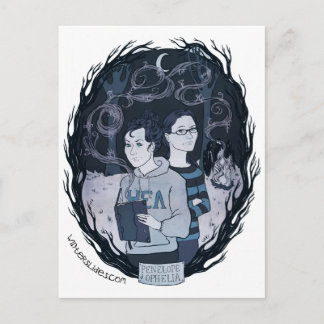 Carte postale "Penelope & Ophelia" - Diapositives 