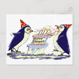 Carte Postale PeNgUiN BiRtHdAy