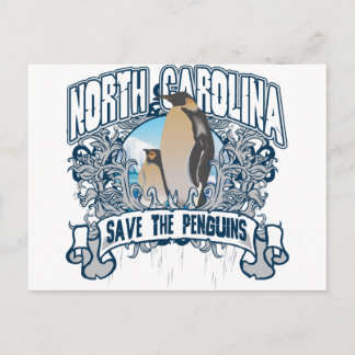 Carte Postale Penguin Caroline du Nord