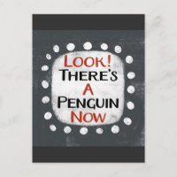 Carte postale Penguin Now