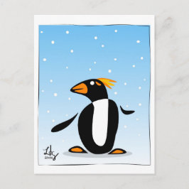 Carte postale Penguin Winter