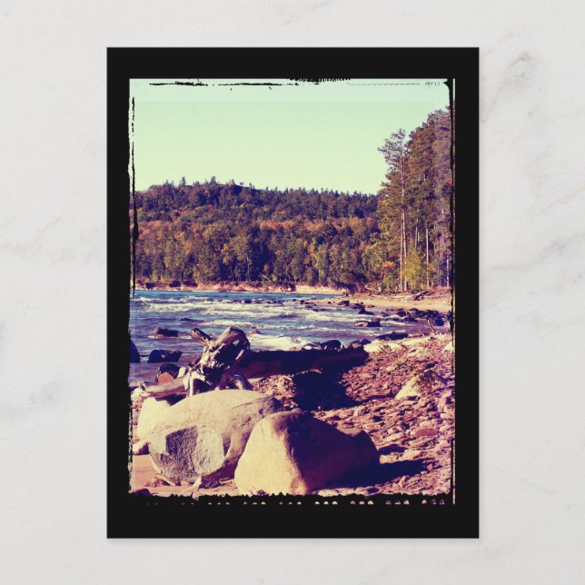 Carte Postale péninsule du Michigan (Devant)