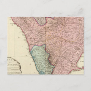 Carte Postale Péninsule Inde Sud