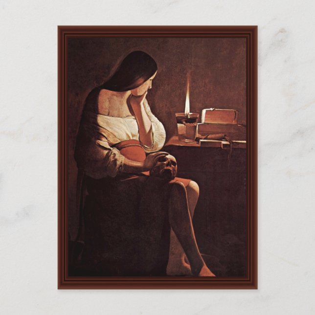 Carte Postale Pénitent Mary Magdalene (Magdalena Terf) (Devant)