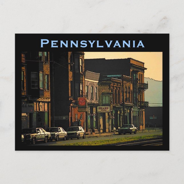Carte postale Pennsylvania (Devant)