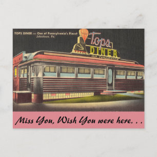 Carte Postale Pennsylvanie, Top Diner