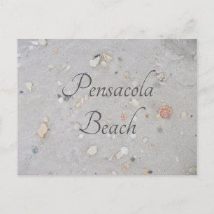 Carte Postale Pensacola Beach Sand, Coques, Pensacola, FL