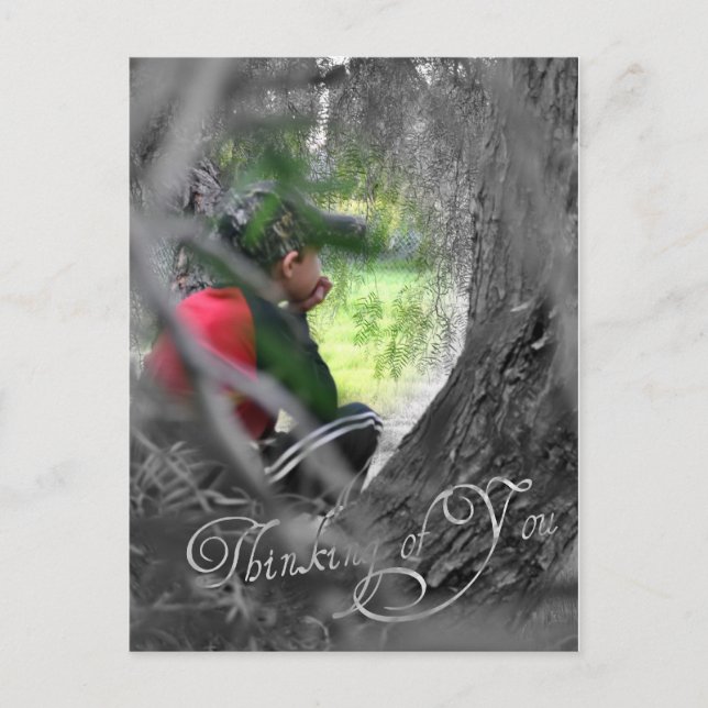Carte Postale Pensant à toi (Devant)