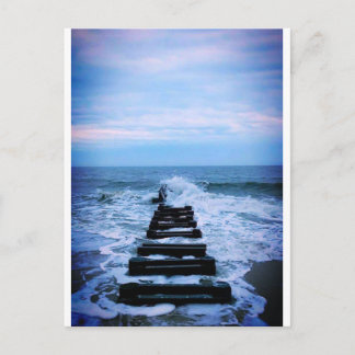 Carte Postale Pensée à la plage