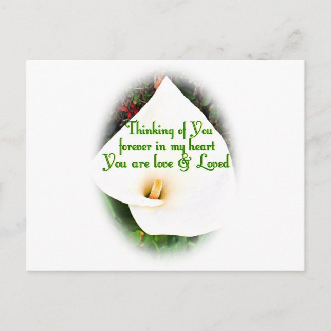 Carte Postale Penser à vous_ (Devant)