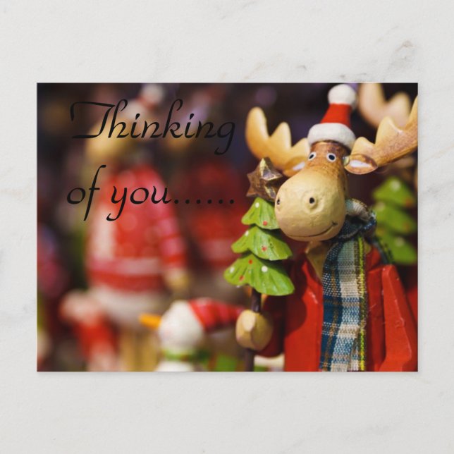 CARTE POSTALE PENSER À VOUS MOOSE (Devant)