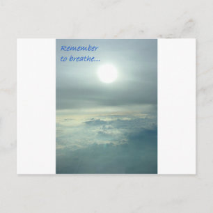 Carte Postale Pensez à respirer