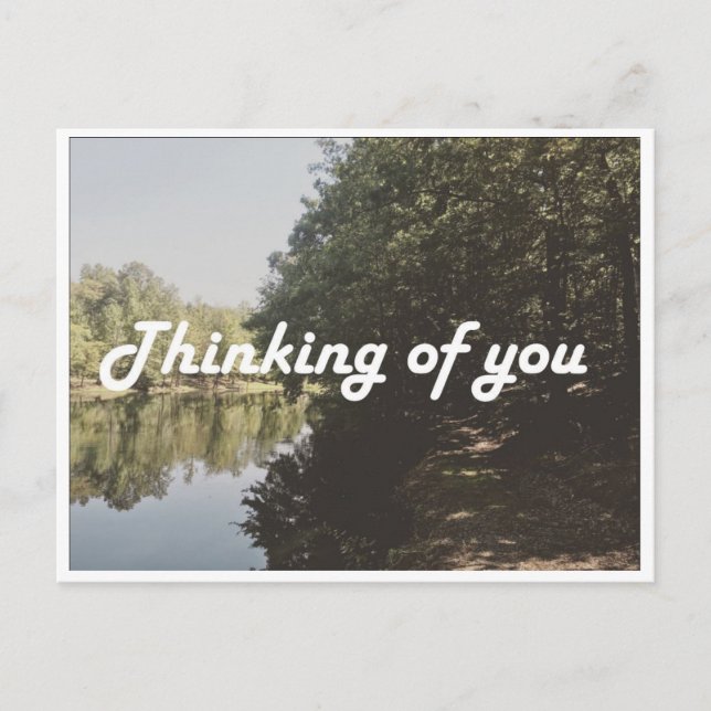 Carte postale: Pensez à vous (Devant)