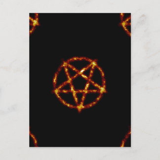 Carte Postale pentagramme
